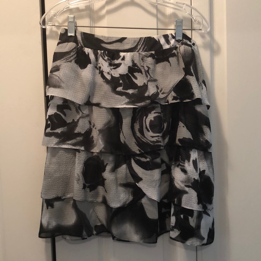 Layered ruffled skirt. LIKE NEW!